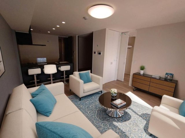 居室・リビング　「CG家具のため実際は家具が付きません」