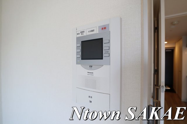 セキュリティ　モニター付きインターホンです