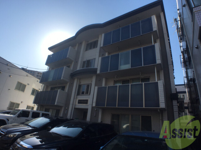 建物外観　札幌市中央区北六条西「マイルーム北円山」