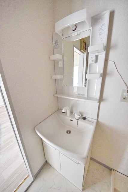 洗面設備　～忙しい朝の強ーい味方～別号室参考写真