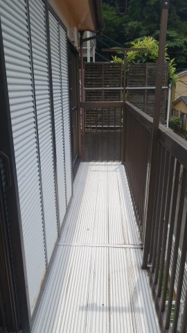 バルコニー　ベランダ　日当たりいいです