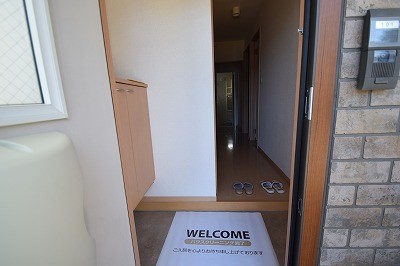 玄関　一階の写真です
