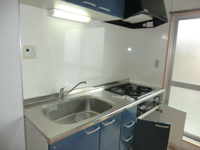 キッチン　ガスコンロ付きのキッチン♪