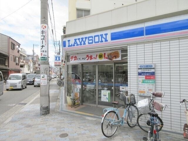コンビニ　ローソン新今里公園前店（コンビニ）まで154m