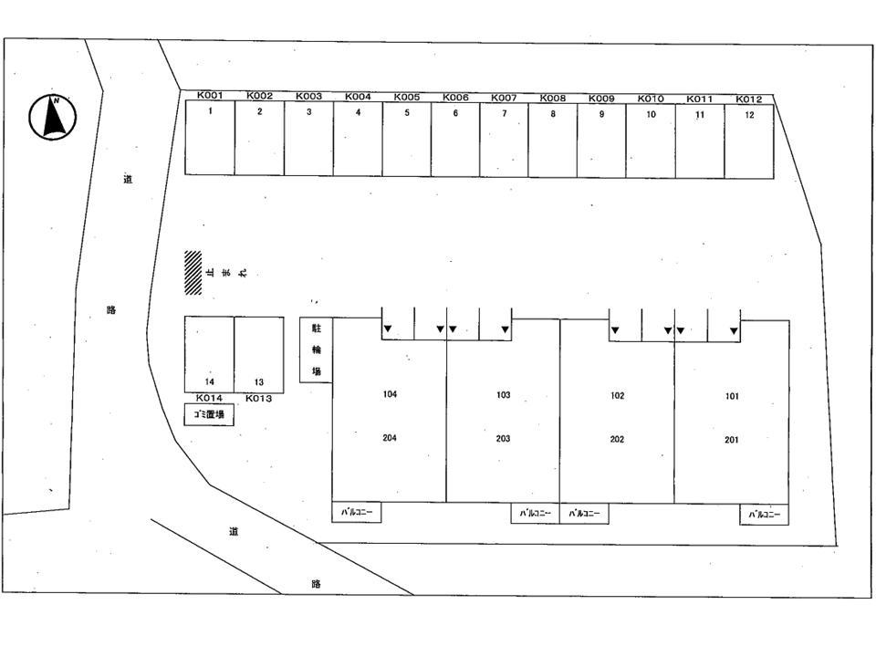 駐車場　駐車場