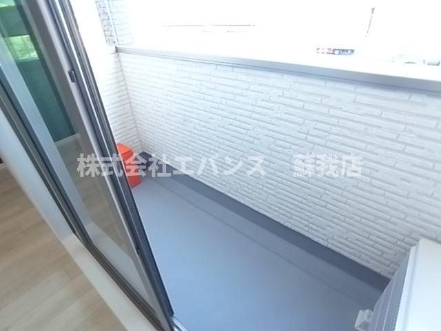 バルコニー　広々としたバルコニーです