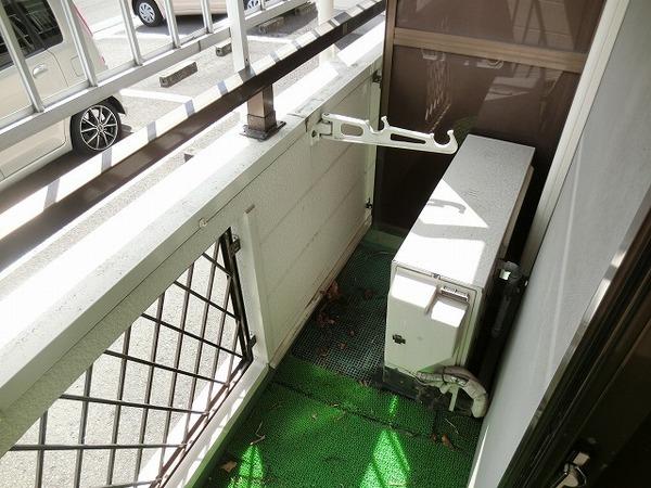 バルコニー　日当たり良好！