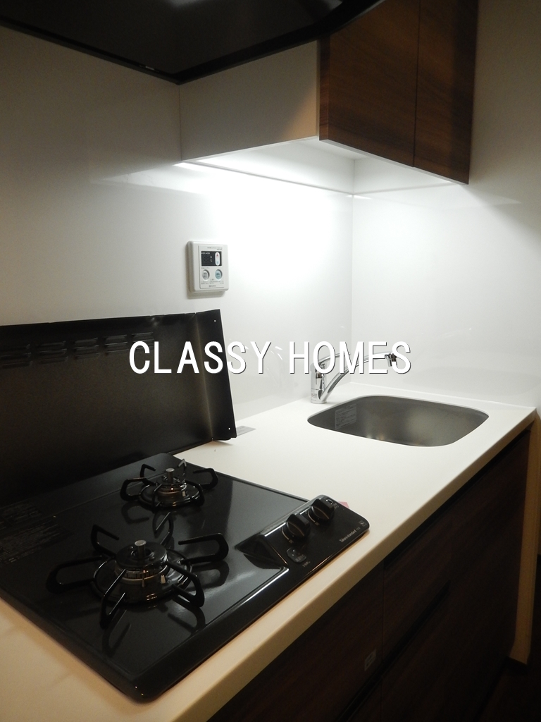 キッチン　2017年竣工 A-standard芝浦：キッチン