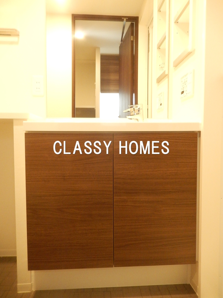 洗面設備　2017年竣工 A-standard芝浦：洗面台