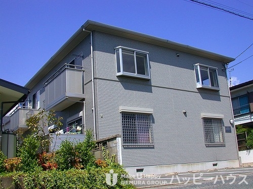 建物外観　全室角部屋：モニター付インターホン！