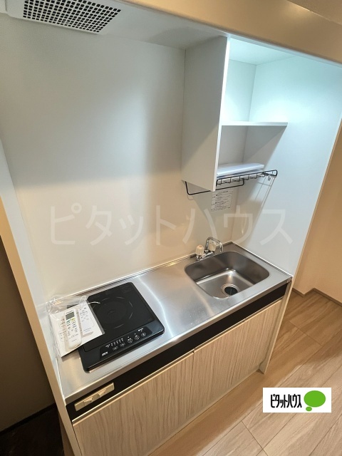 キッチン　火を使わないＩＨキッチン