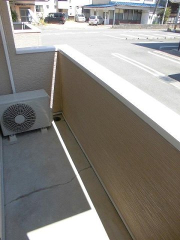 バルコニー　広々としたバルコニーです