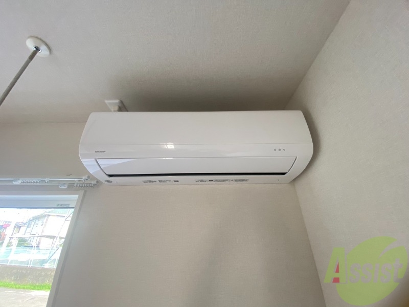 その他設備　エアコン付きです！夏でも冬でも安心ですね。