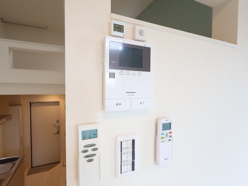 セキュリティ　別室写真の為、現状を優先いたします。