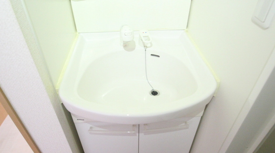 洗面設備　※他号室の写真です
