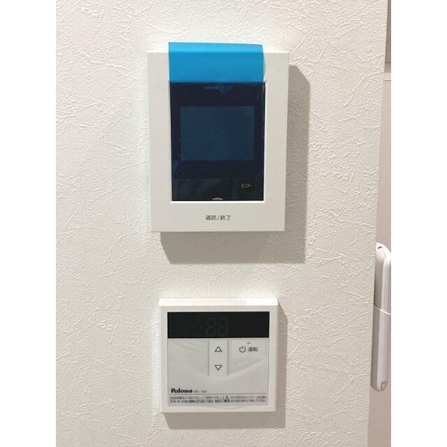 セキュリティ　安心のカラーモニター付インターホンです！