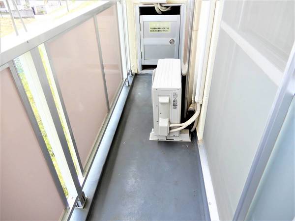 バルコニー　ビレッジハウスの同一物件・同一タイプの間取りの写真です