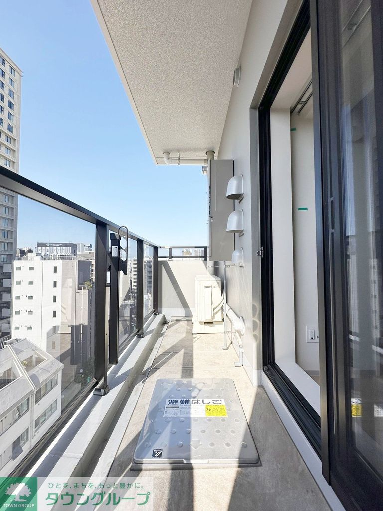 バルコニー　眺望