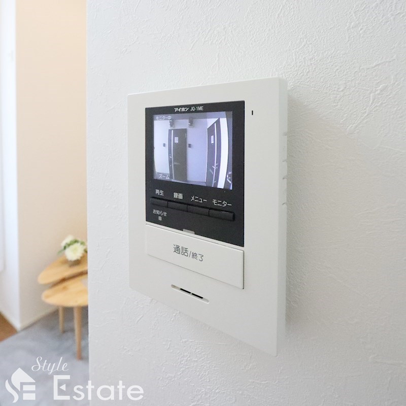 セキュリティ　モニター付きインターホン