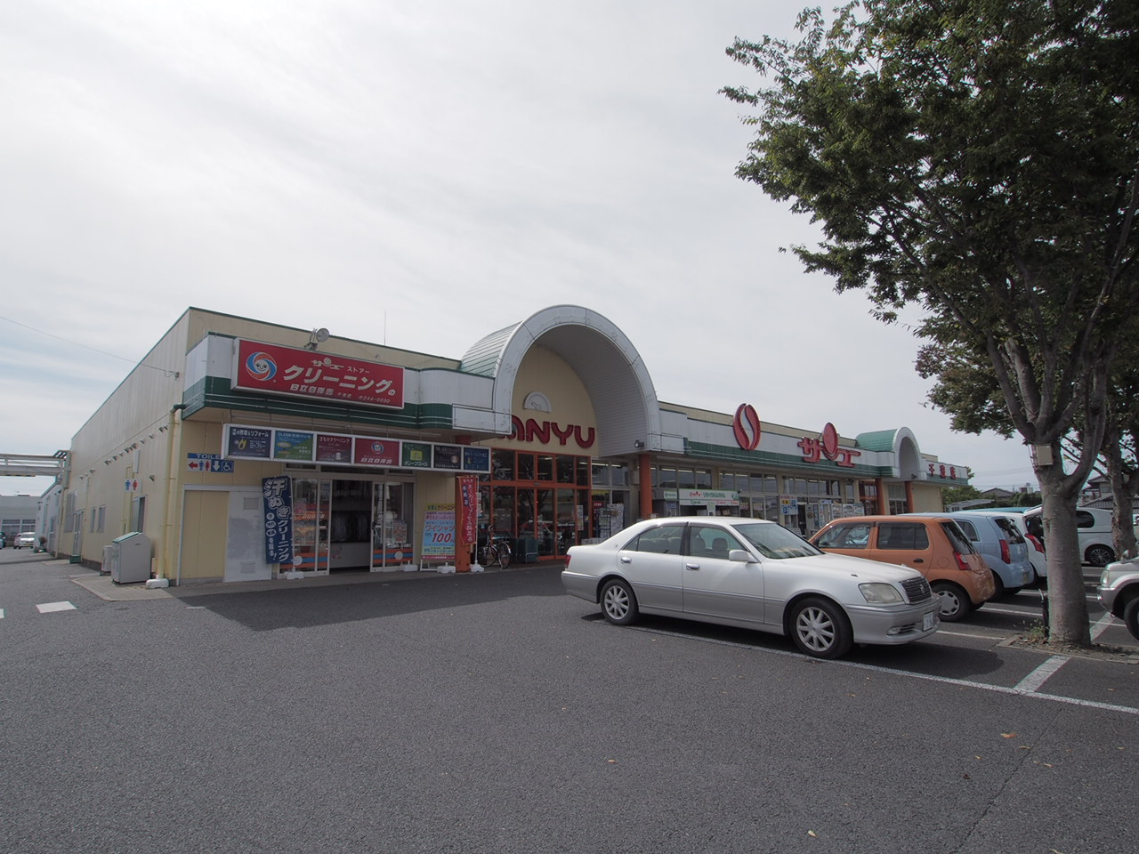 スーパー　サンユーストアー千波店（スーパー）まで843m