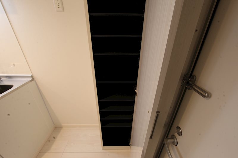 玄関　玄関　シューズボックス付（収納充実してます）