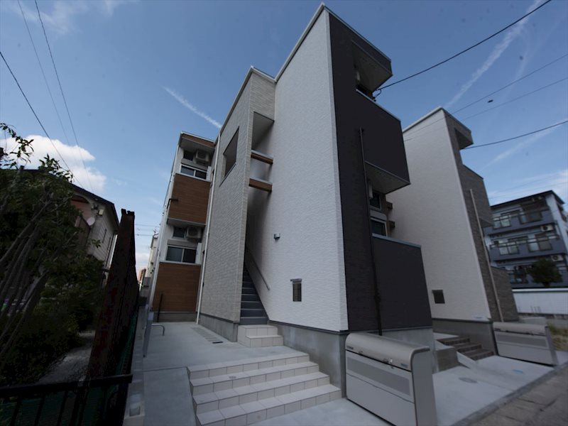 建物外観　外観　デザイナーズ　光インターネット無料