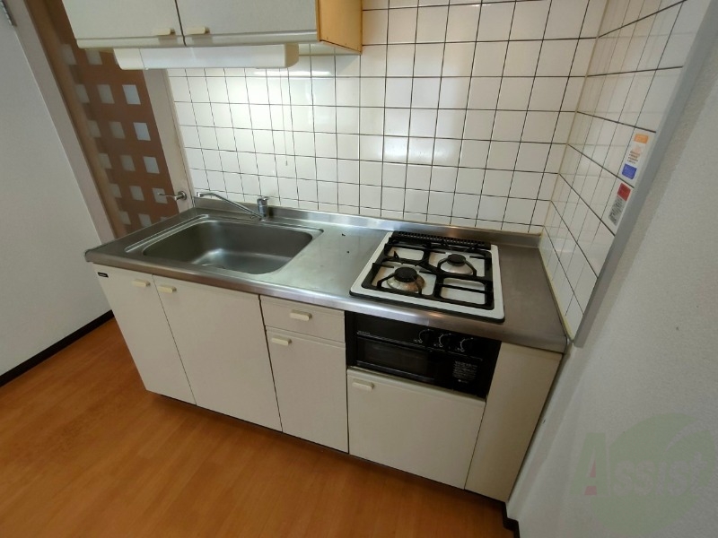 キッチン　キッチンはスペースも広々していて使いやすそうですよ！