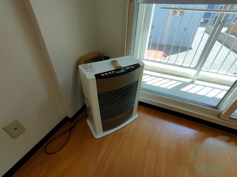 その他設備　灯油暖房です。札幌の寒い冬もこれで大丈夫！