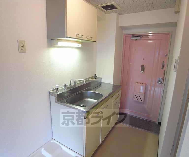 キッチン　すごくスッキリとしたキッチンです