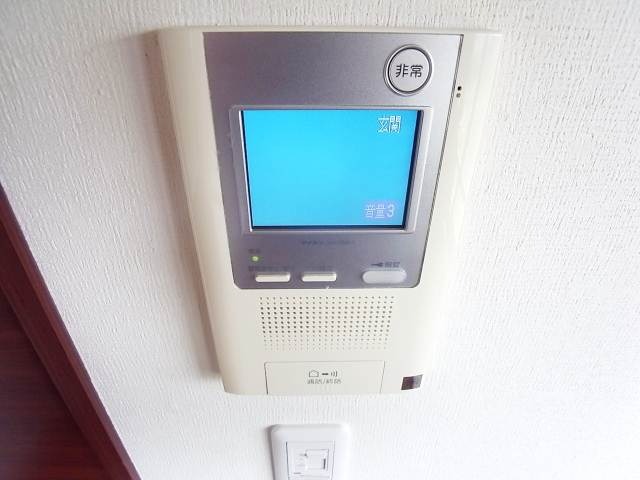 セキュリティ　急な来客時も安心ですね