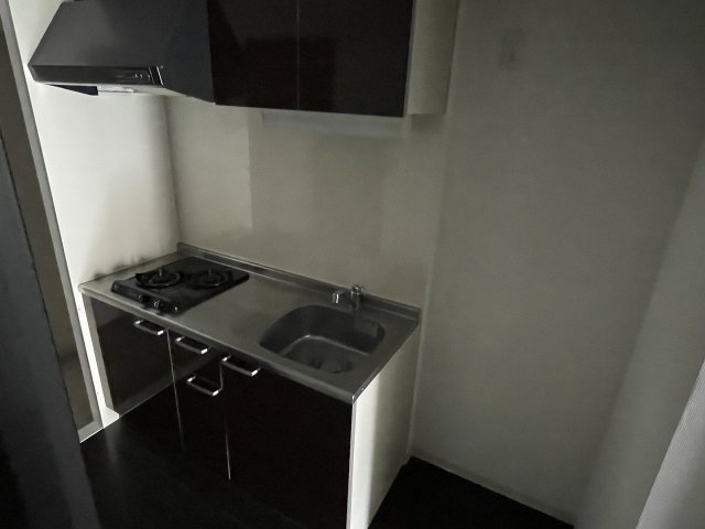 キッチン　コンパクトなキッチンで掃除もラクラク