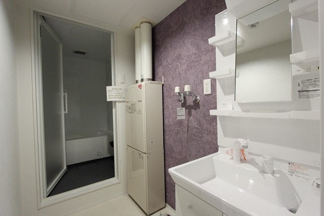 洗面設備　シャワードレッサー付きです！