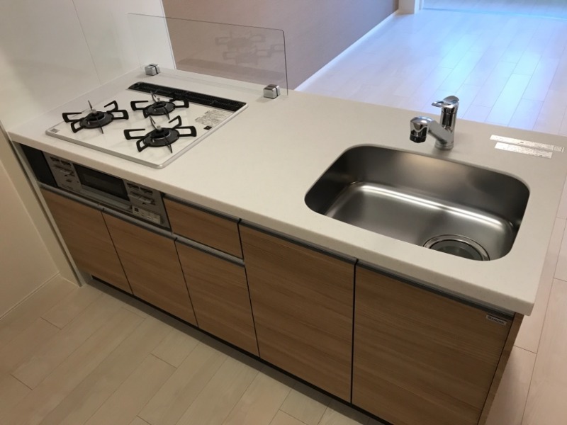 キッチン　図面と現状に相違がある場合には現状を優先