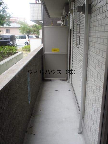 バルコニー　日当たり良好！