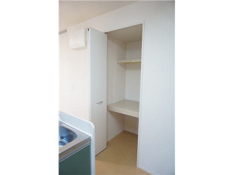 収納　キッチン横収納