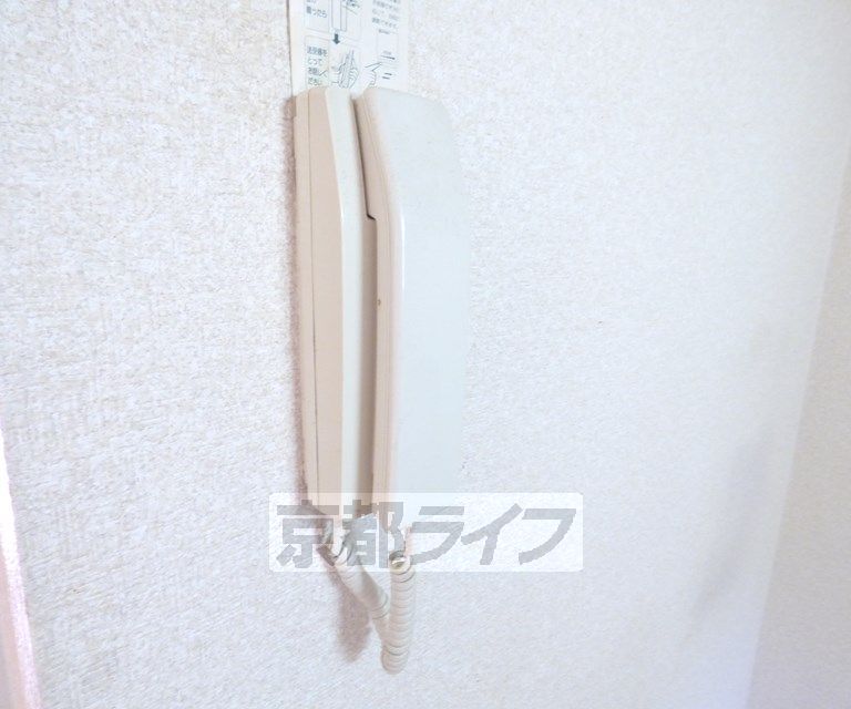 セキュリティ　インターフォンです。