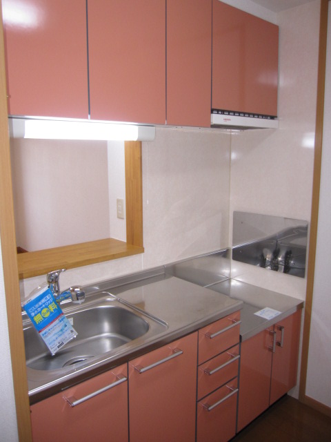 キッチン　ガスコンロ設置タイプ　経済的な都市ガスです！