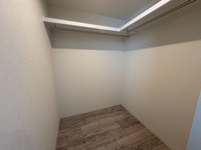 収納　ウォークインクローゼット