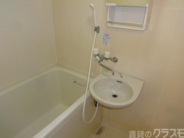 洗面設備　独立タイプではありませんが・・。