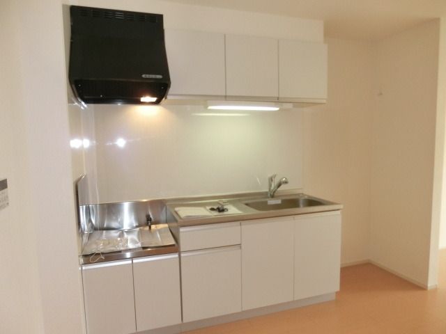 キッチン　2口コンロ設置可