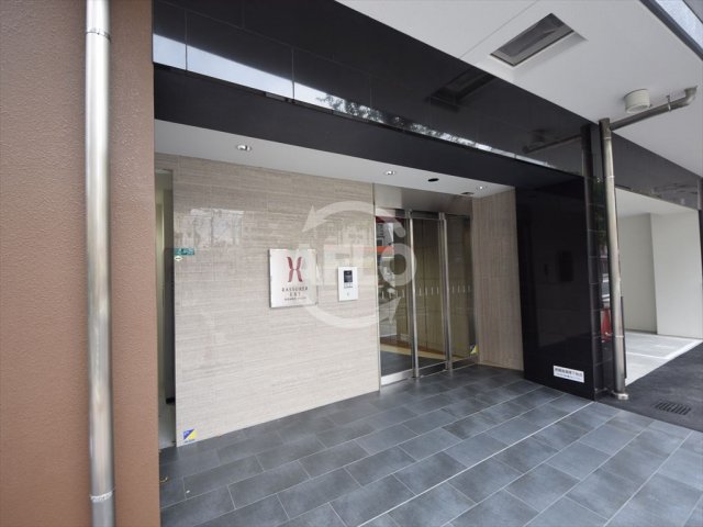 エントランス　ラシュレエグゼ難波西　エントランスアプローチ