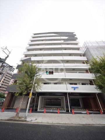 建物外観　ラシュレエグゼ難波西　お洒落な外観が魅力的