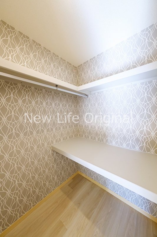 収納　大きくゆったりサイズのウォークインクローゼット☆