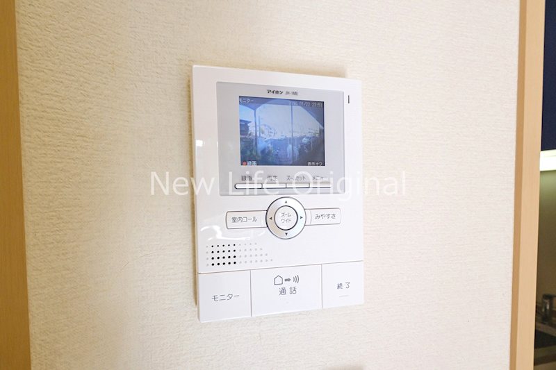 セキュリティ　室内から来訪者を確認できるTVモニターホン付きで安心です☆