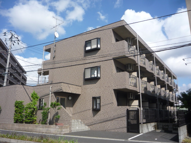 建物外観　RC造マンション　外観タイル貼り