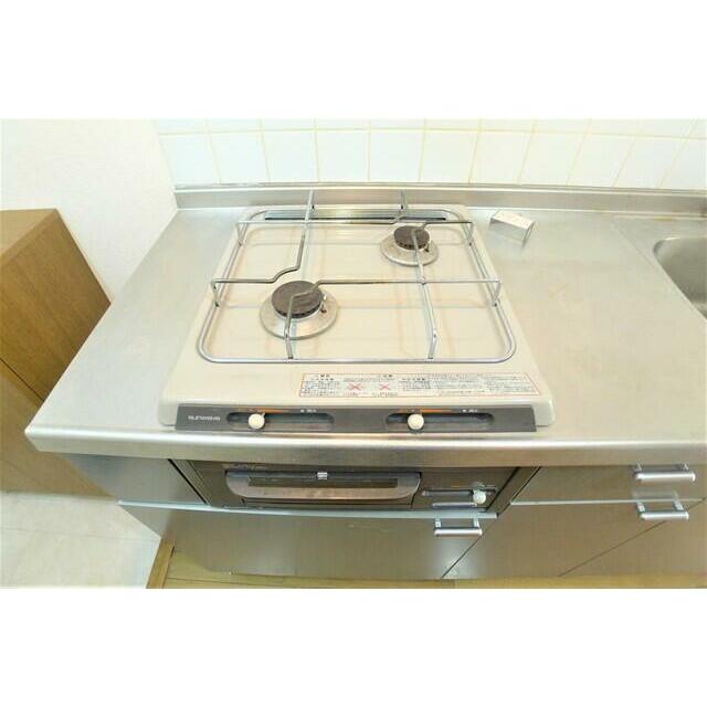 キッチン　２口ガスコンロ