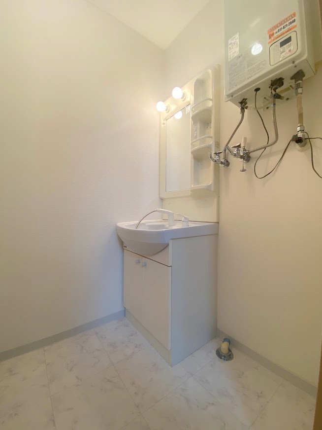 洗面設備　シャンドレはもはや必須アイテムですね♪