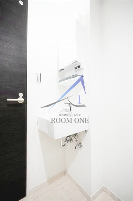 洗面設備　洗面台です。