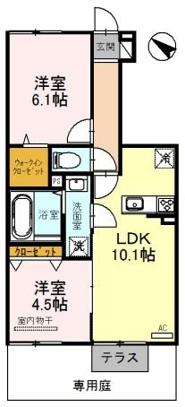 Arrowsの間取り写真