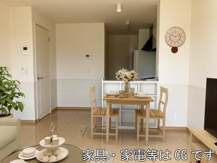 居室・リビング　家具・家電等はCGです